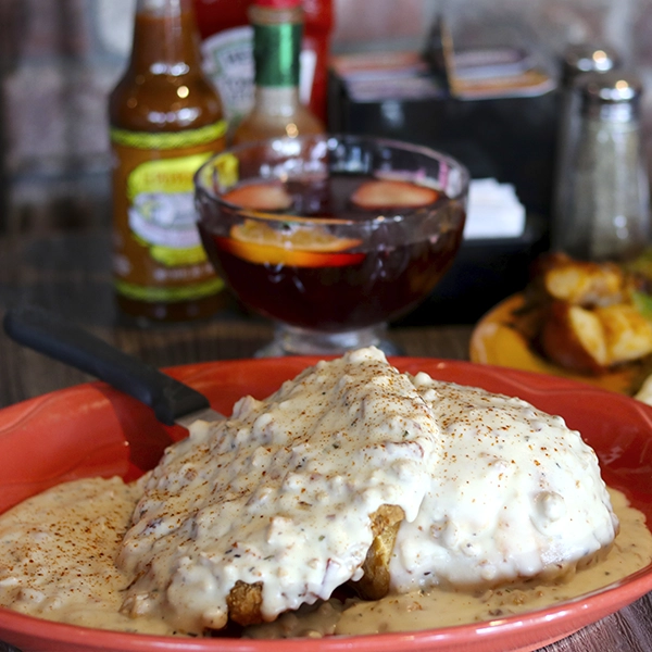 Country Fried Steak & Eggs