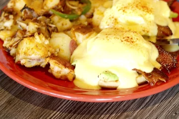 Mimosas California Benedicts